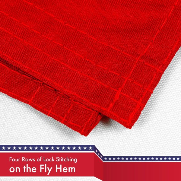 American USA Flag 3x5 Ft 2-Pack 150D Printed Polyester By G128 - Image 5