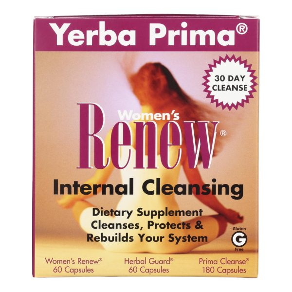 Yerba Prima Women's Renew Internal Cleansing - 1 Kit - Image 3
