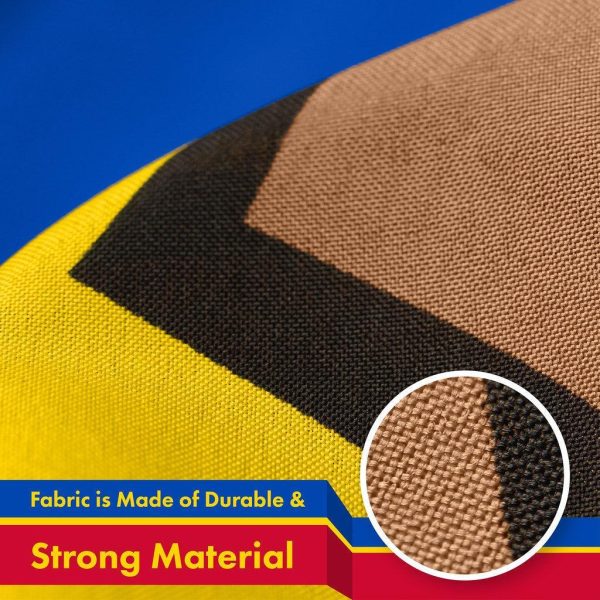 G128 3 Pack: Moldova Moldovan Flag | 3x5 Ft | LiteWeave Pro Series Printed 150D Polyester | Country Flag, Indoor/Outdoor, Vibrant Colors, Brass Grommets, Thicker and More Durable Than 100D 75D Poly - Image 4