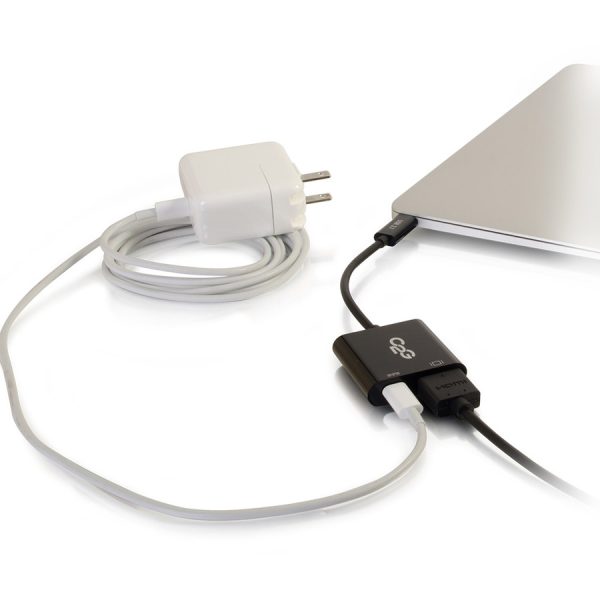 C2G USB C to 4K HDMI Adapter with Power Delivery - Image 2