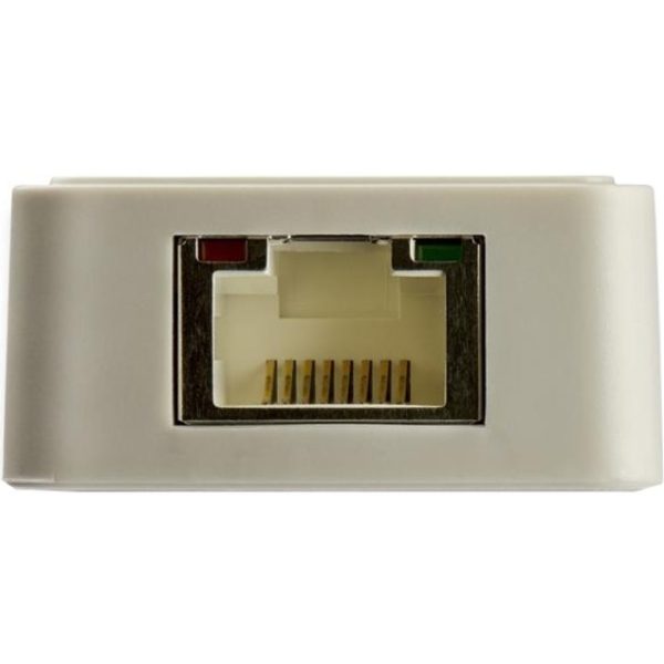 StarTech.com USB C to Gigabit Ethernet Adapter with USB A Port - White 1Gbps NIC USB 3.0/3.1 Type C to RJ45 Port/LAN Network Adapter TB3 - Image 3
