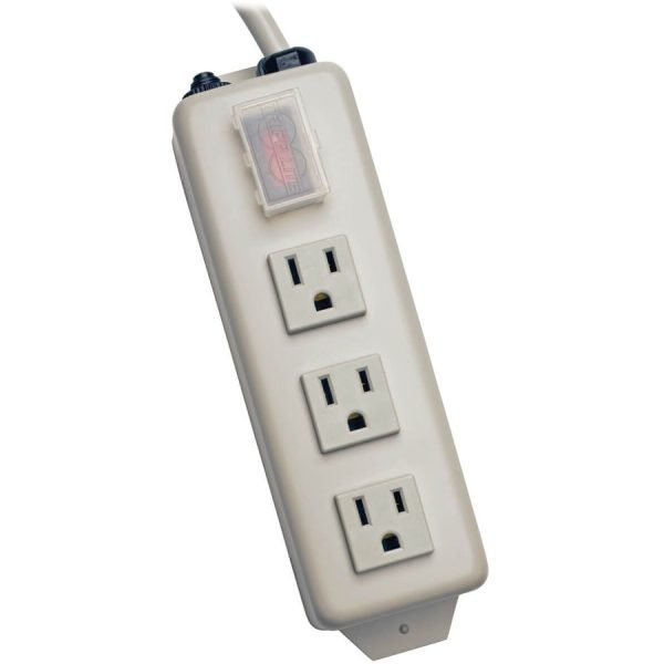 Eaton Tripp Lite Series Power It! 3-Outlet Power Strip, 6 ft. (1.83 m) Cord