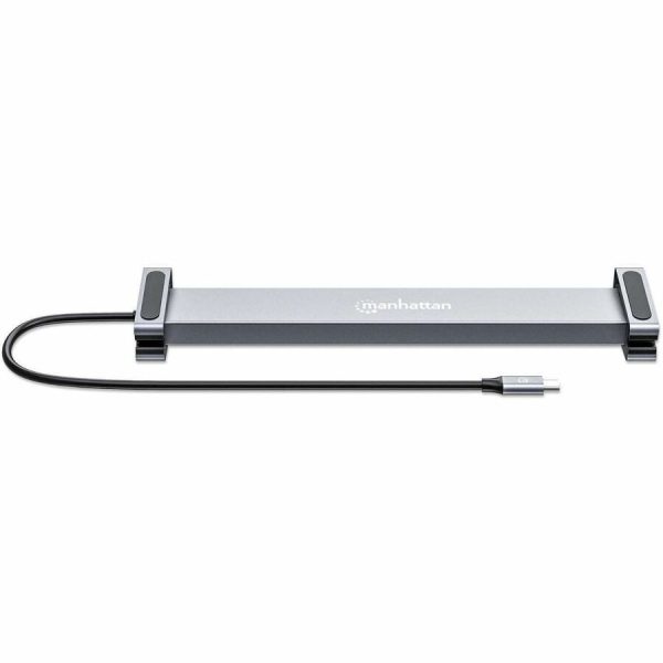 Manhattan USB-C PD 10-in-1 Dual-HDMI Monitor Docking Station / Multiport Hub - Image 2