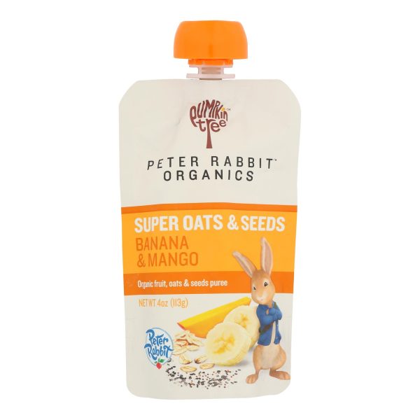 Peter Rabbit Organics - Oats&seeds Bana&mango - Case of 10 - 4 OZ