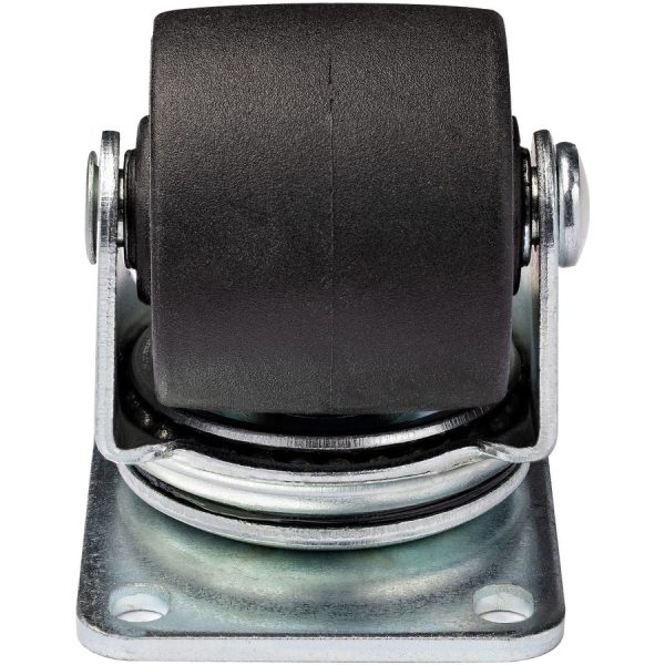 StarTech.com Heavy Duty Casters for Server Racks/Cabinets, Set of 4 Universal M6 2-inch Caster Wheels Kit, 45x75mm Pattern Casters, Swivel - Image 3