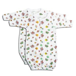Girls Print Infant Gowns - 2 Pack 912g