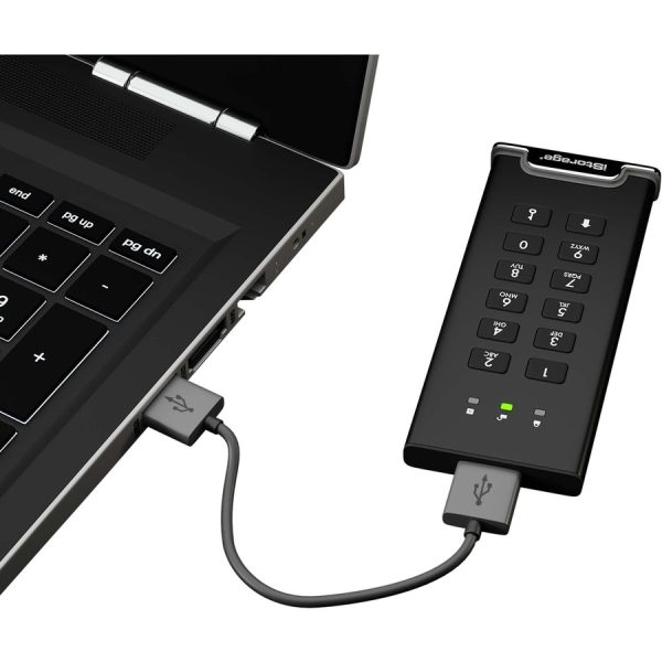 iStorage diskAshur M2 SSD 2 TB | PIN authenticated | hardware encrypted | USB 3.2 | Ultra-fast | FIPS compliant | Rugged & Portable. IS-DAM2-256-2000 - Image 5