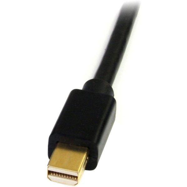 StarTech.com 6ft Mini DisplayPort to DVI Cable, Mini DP to DVI-D Adapter/Converter Cable, 1080p Video, mDP 1.2 to DVI Monitor/Display - Image 3