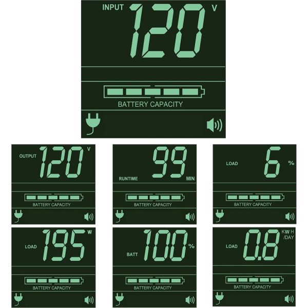 Eaton Tripp Lite Series TAA SmartPro 120V 3kVA 2.88kW Line-Interactive Sine Wave UPS, 2U, Extended Run, Network Card Options, LCD, USB, DB9 - Image 2