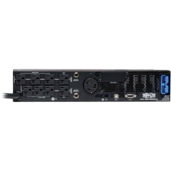 Eaton Tripp Lite Series TAA SmartPro 120V 3kVA 2.88kW Line-Interactive Sine Wave UPS, 2U, Extended Run, Network Card Options, LCD, USB, DB9 - Image 4
