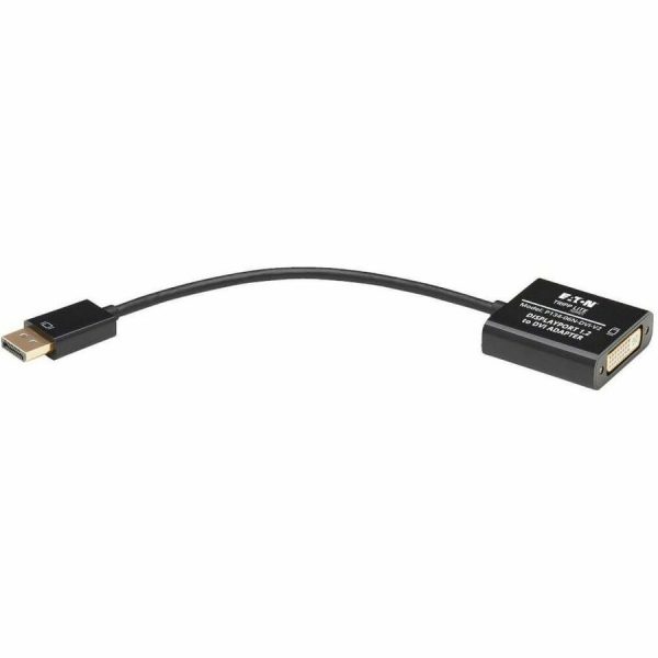Eaton Tripp Lite Series DisplayPort to DVI Active Adapter Video Converter, DP ver 1.2, (M/F), 6-in. (15.24 cm) - Image 5
