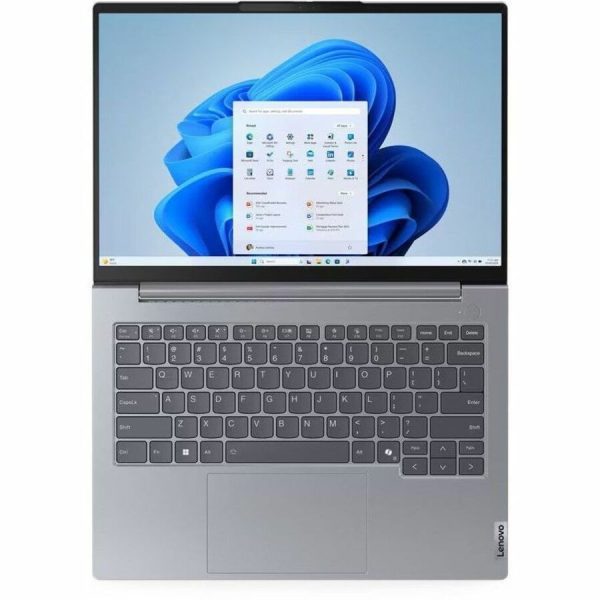 Lenovo ThinkBook 14 G7 IML 21MR005SUS 14" Touchscreen Notebook - WUXGA - Intel Core Ultra 7 155U - 16 GB - 512 GB SSD - English (US) Keyboard - Arctic Gray - Image 2