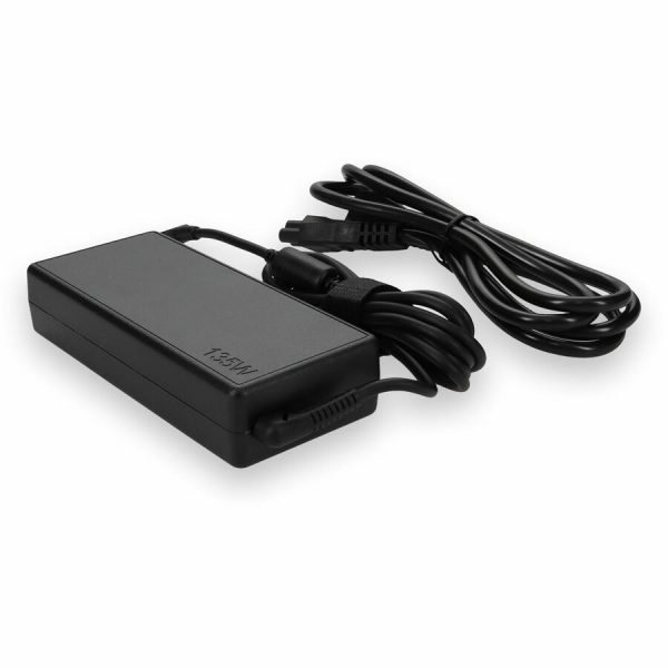 Lenovo 4X20E50558 Compatible 135W 20V at 6.75A Black Slim Tip Laptop Power Adapter and Cable - Image 3