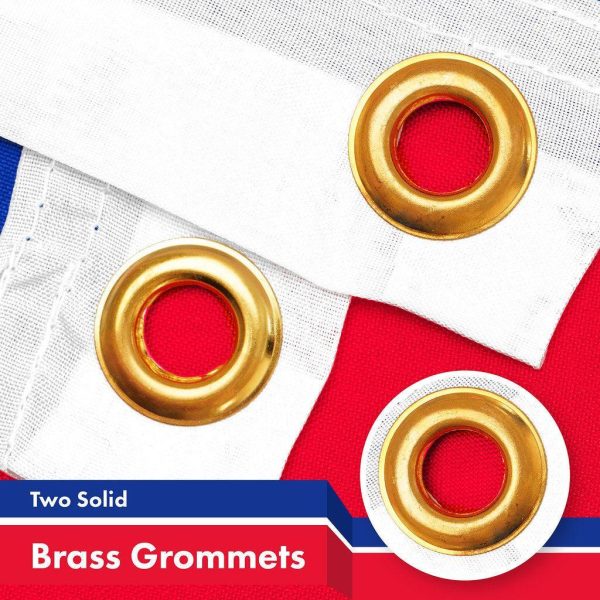 G128 Cambodia Cambodian Khmer Flag | 3x5 Ft | Printed 150D Polyester - Indoor/Outdoor, Vibrant Colors, Brass Grommets, Quality Polyester, Much Thicker More Durable Than 100D 75D Polyester - Image 2