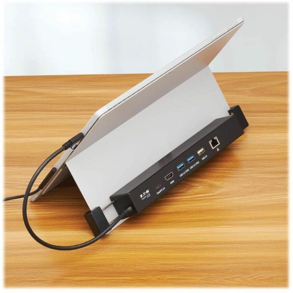 Eaton Tripp Lite Series USB-C Dock for Microsoft Surface - 4K HDMI, USB 3.x Gen 2 (10Gbps) and USB 2.0 Hub Ports, GbE, 100W PD Charging, Black - Image 2