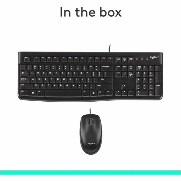 Logitech MK120 Desktop Corded Combo Set - Image 9