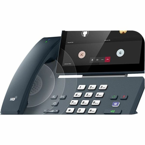 Yealink IP Phone - Corded - Bluetooth, Wi-Fi - Wall Mountable, Desktop - Classic Gray - Image 8
