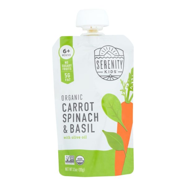 Serenity Kids - Pouch Cart/spin/basil - Case of 6-3.5 OZ - Image 2