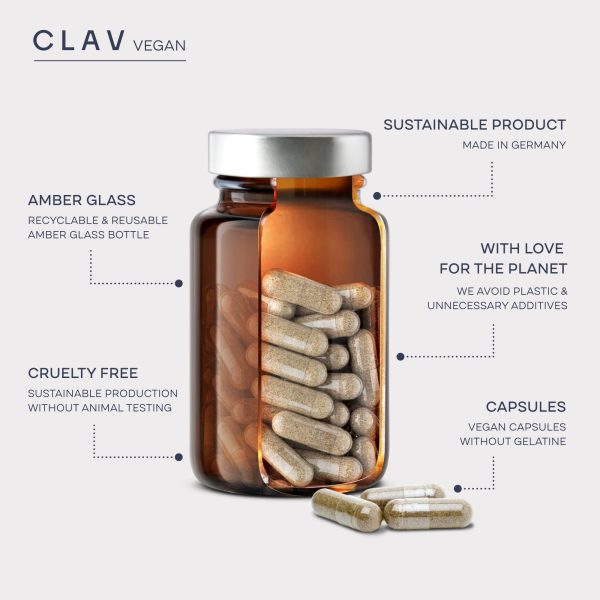 Citrus Bioflavonoids   Vegan Flavonoids Supplements Made from Bitter Orange and Grapefruit Extract   Antioxidant & Immune Support   60 Capsules   Made in Germany - Image 6