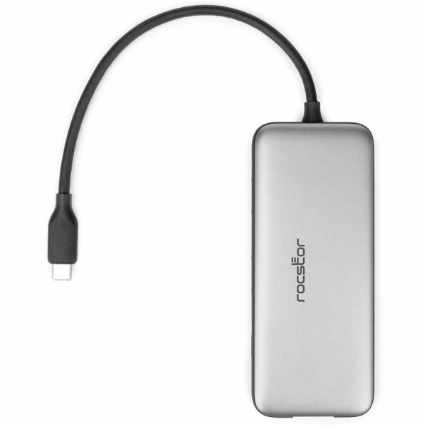 Rocstor Premium USB-C 8-in-1 Dual HDMI Display Portable Dock Multiport Adapter - Image 7