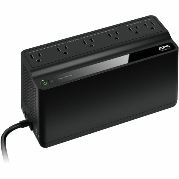 APC Back-UPS 425VA, 120V, 6 NEMA outlets (2 surge) - Image 2