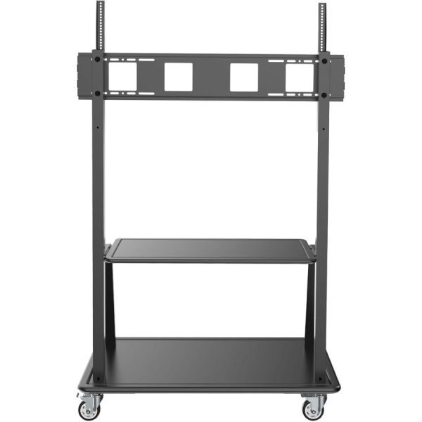Eaton Tripp Lite Series Heavy-Duty Rolling TV Cart for 60" to 105" Flat-Screen Displays, Locking Casters, Black - Image 5