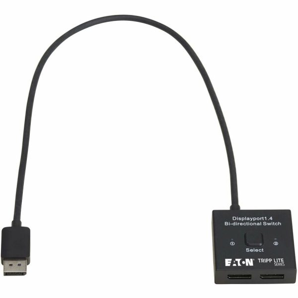 Eaton Tripp Lite Series 2x1 Bi-Directional DisplayPort Switch - 4K 120 Hz or 8K 30 Hz, HDR, HDCP Passthrough - Image 4