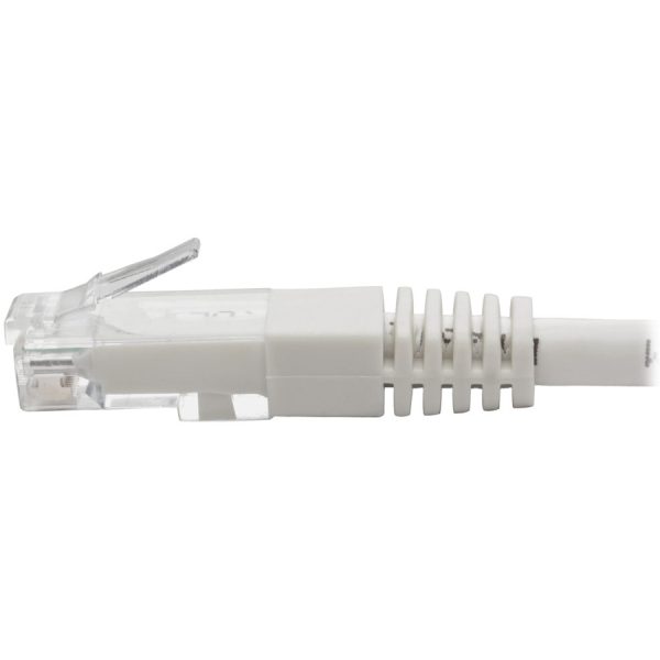 Eaton Tripp Lite Series Cat6 Gigabit Molded (UTP) Ethernet Cable (RJ45 M/M), PoE, White, 3 ft. (0.91 m) - Image 4