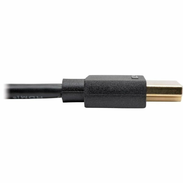 Eaton Tripp Lite Series Slim High-Speed HDMI Cable with Ethernet and Digital Video with Audio, UHD 4K 60 Hz (M/M), Black, 10 ft. (3.1 m) - Image 4