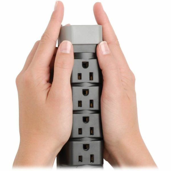 Eaton Tripp Lite Series Protect It! 8-Outlet Surge Protector, 6 ft. (1.83 m) Cord, 2160 Joules, Tel/DSL Protection, Cord Clip - Image 8