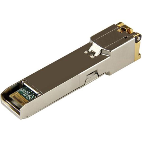 StarTech.com Brocade XBR-000190 Compatible SFP Module - 1000BASE-T - 1GE Gigabit Ethernet SFP to RJ45 Cat6/Cat5e Transceiver - 100m - Image 2