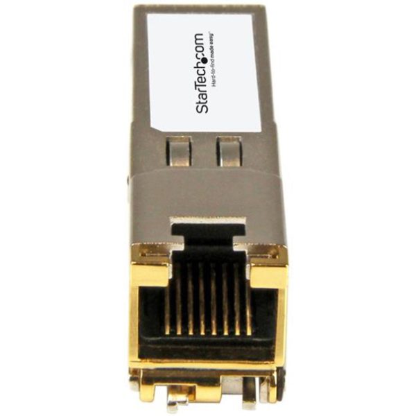 StarTech.com Brocade XBR-000190 Compatible SFP Module - 1000BASE-T - 1GE Gigabit Ethernet SFP to RJ45 Cat6/Cat5e Transceiver - 100m - Image 3