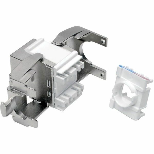 Eaton Tripp Lite Series Keystone Jack Cat6a/Cat6/Cat5e, RJ45, Shielded, Dust Cap - Toolless, PoE/PoE+ Compliant, TAA - Image 6
