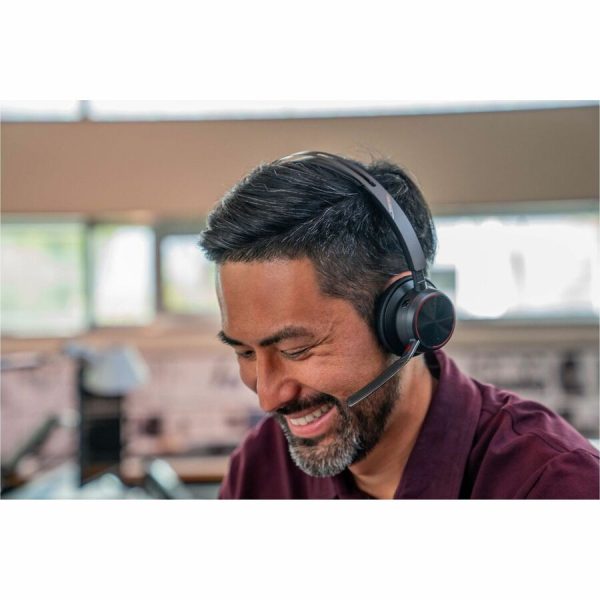 Poly Voyager Focus 2 USB-C-C Headset + USB-C/A Adapter TAA - Image 3