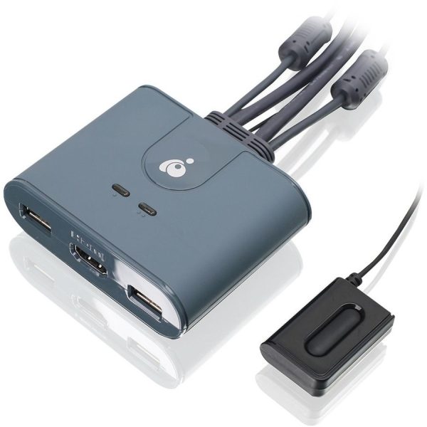 IOGEAR 2-Port Full HD KVM Switch with HDMI and USB Connections - Image 2