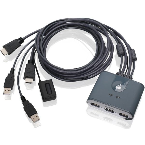 IOGEAR 2-Port Full HD KVM Switch with HDMI and USB Connections - Image 4