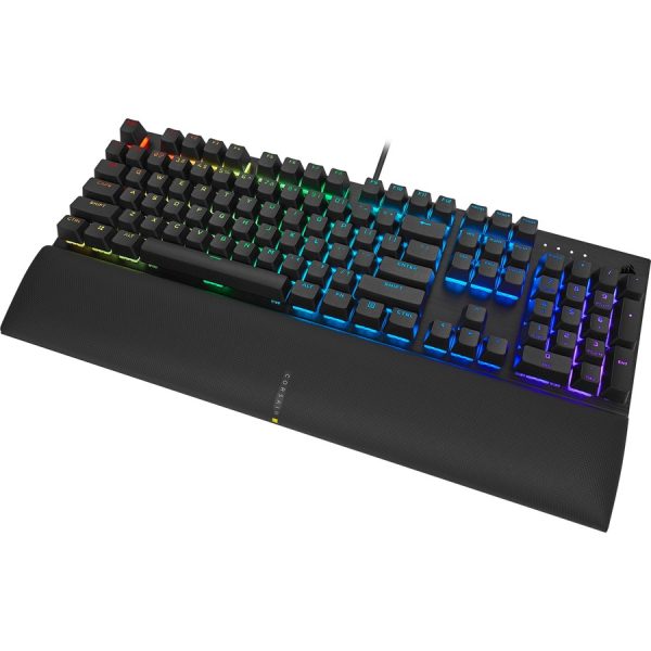 Corsair K60 RGB Pro SE Mechanical Gaming Keyboard - Cherry Viola - Black - Image 3