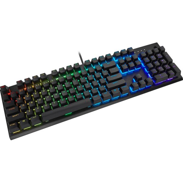 Corsair K60 RGB Pro SE Mechanical Gaming Keyboard - Cherry Viola - Black - Image 5