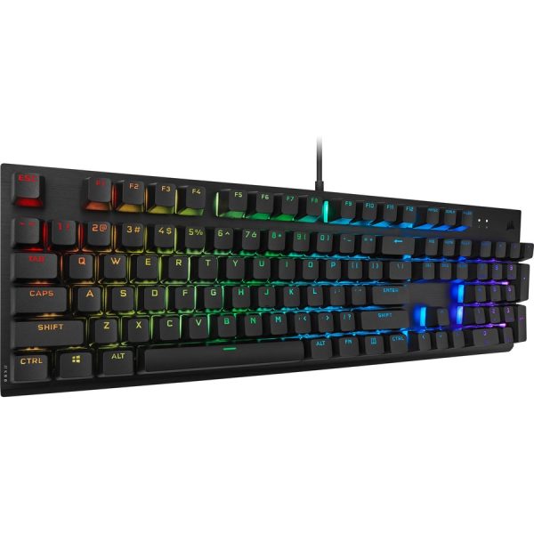 Corsair K60 RGB Pro SE Mechanical Gaming Keyboard - Cherry Viola - Black - Image 14