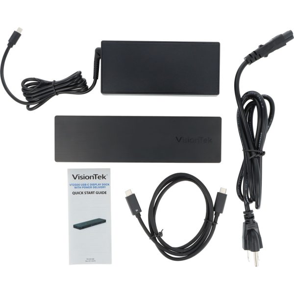 VisionTek VT2500 - Multi Display USB-C Docking Station with 85W Power Delivery - Image 4