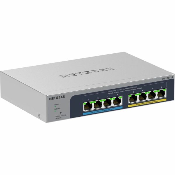 Netgear 8-port Ultra60 PoE++ Multi-Gigabit (2.5G) Ethernet Smart Switch - Image 3