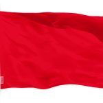 G128 Solid Red Color Flag | 2.5x4 Ft | LiteWeave Pro Series Printed 150D Polyester | Indoor/Outdoor, Vibrant Colors, Brass Grommets, Thicker and More Durable Than 100D 75D Polyester