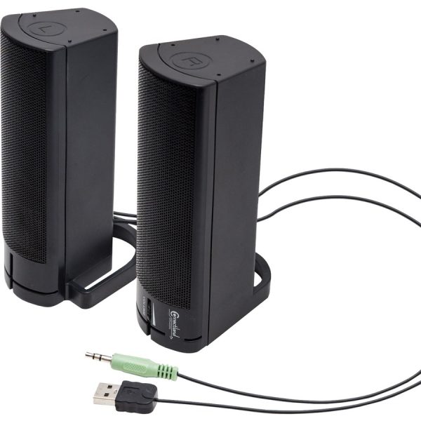 Connectland CL-SPK20037 2.0 Speaker System - 5 W RMS - Black - Image 7