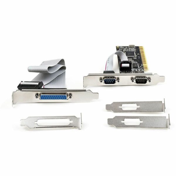 StarTech.com PCI Serial Parallel Combo Card with Dual Serial RS232 Ports (DB9) & 1x Parallel Port (DB25), PCI Adapter Expansion Card - Image 4