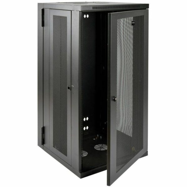 Eaton Tripp Lite Series SmartRack 26U UPS-Depth Wall-Mount Half-Height Rack Enclosure, Hinged Back - Image 3