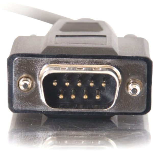 C2G 3ft DB9 M/M Cable - Black - Image 2