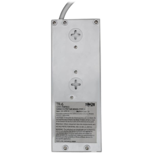 Eaton Tripp Lite Series Protect It! 6-Outlet Surge Protector, 6 ft. (1.83 m) Cord, 2420 Joules - Image 2