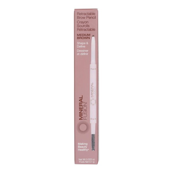 Mineral Fusion - Brow Pencil Medium Brown - 1 Each-.003 OZ - Image 2