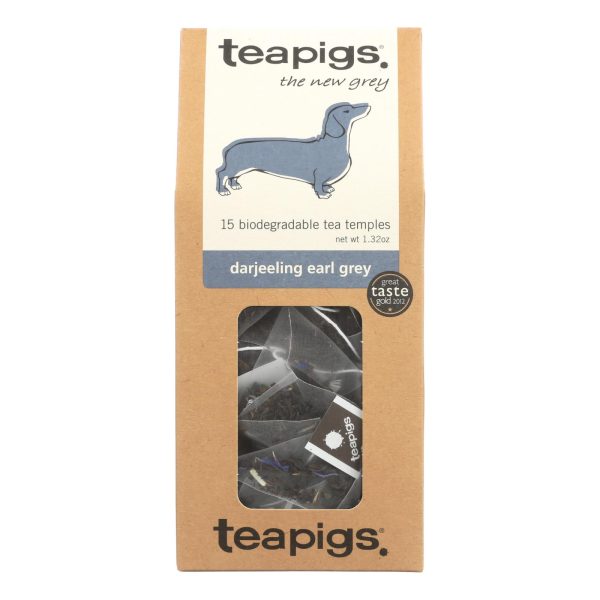 Teapigs Darjeeling Earl Grey The New Grey Tea  - Case of 6 - 15 CT - Image 2