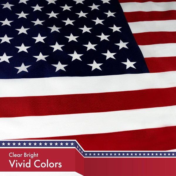G128 Combo Pack: USA American Flag 3x5 Ft 150D Printed Stars & Texas State Flag 3x5 Ft 150D Printed - Image 7